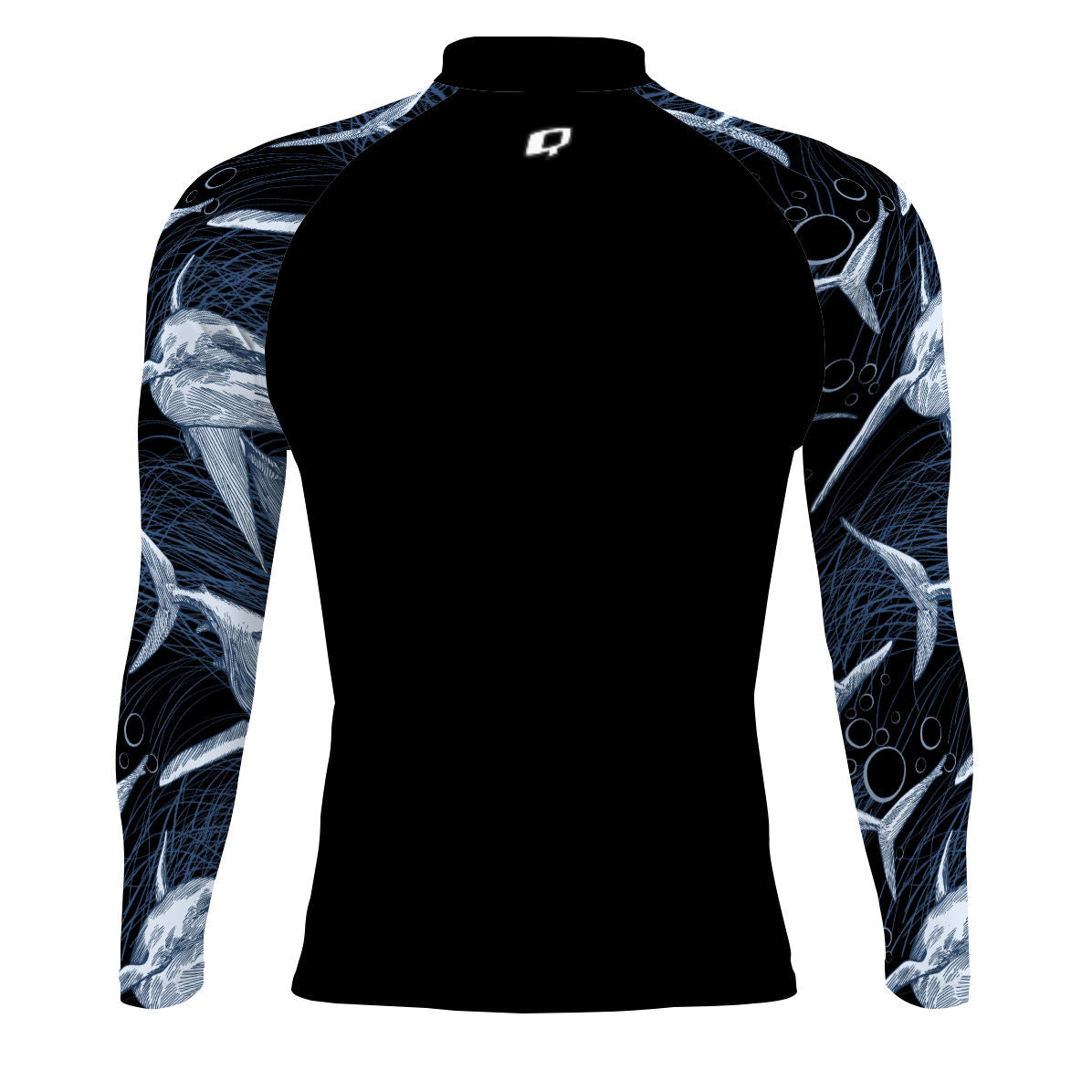 Shark Attack - Men's Surf UPF50+ Long Sleeve Rash Guard