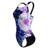 Purple Dahlias - Classic Strap Swimsuit
