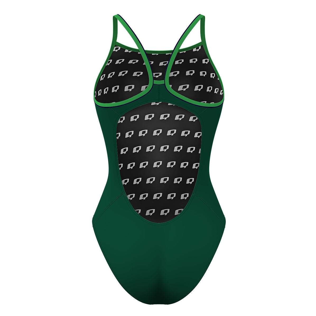 Green - Skinny Strap Swimsuit