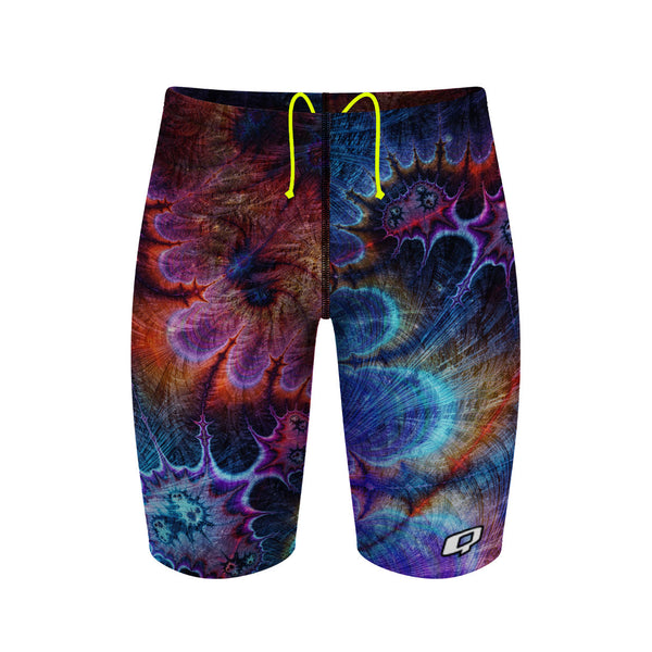 Psychedelic Tye Dye - Jammer Swimsuit