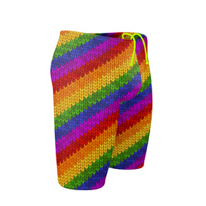 Crochet Rainbow Jammer Swimsuit