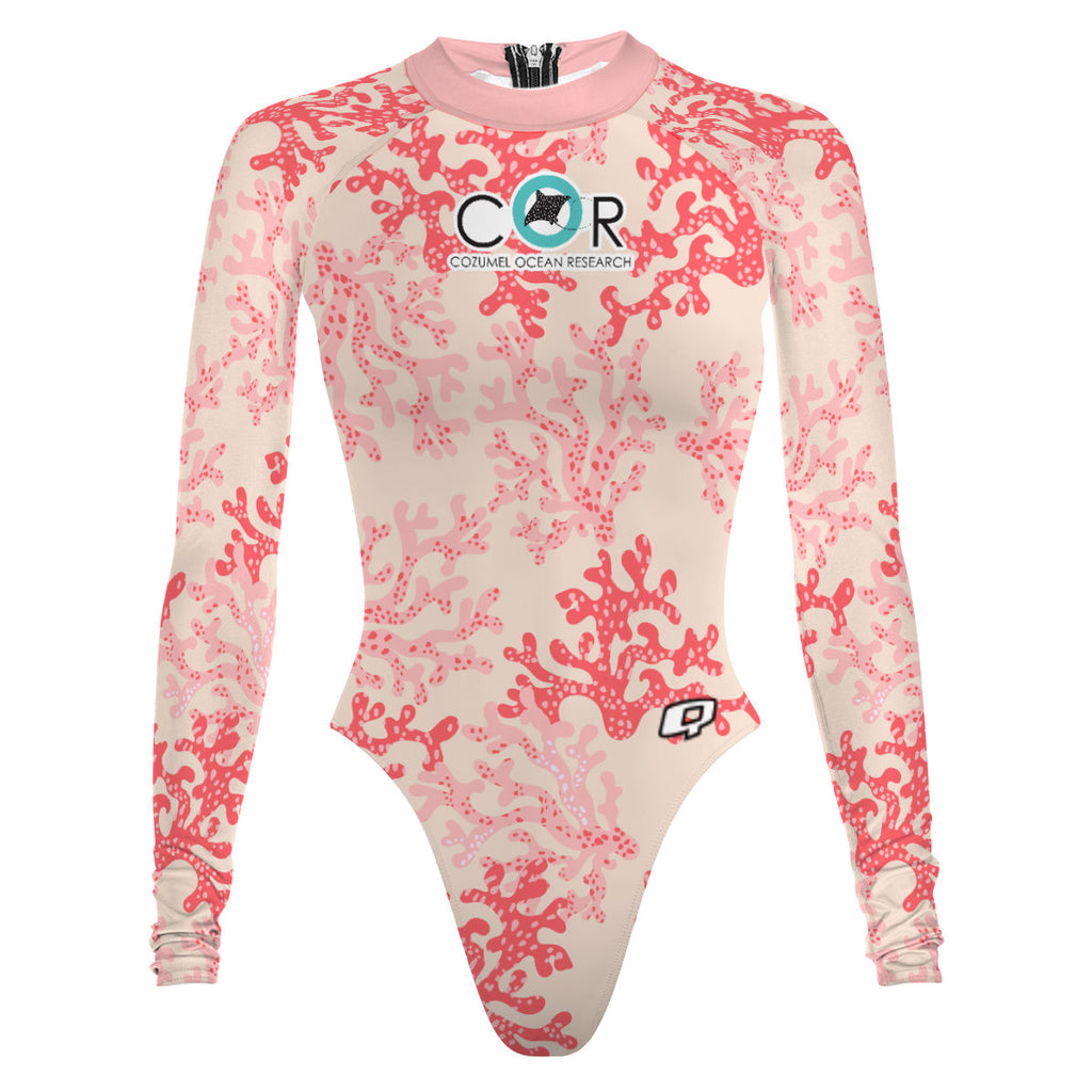 Coral - Surf Swimming Suit Cheeky Cut