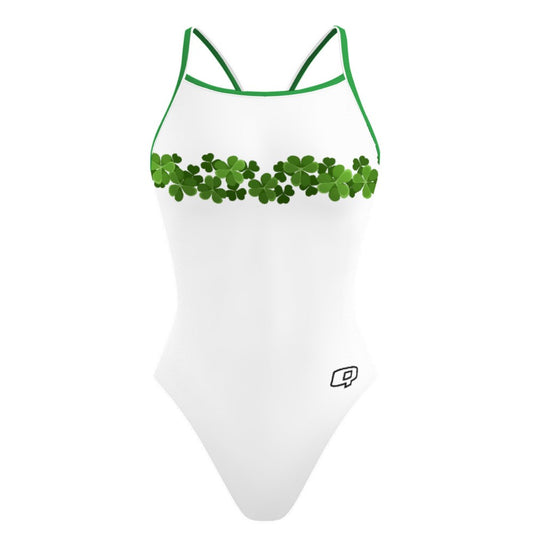 Shamrock Skinny Strap Swimsuit