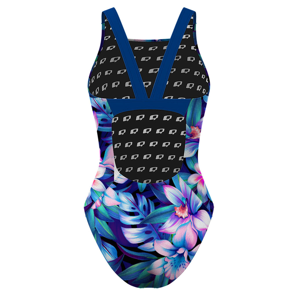 Outstanding Orchids - Classic Strap Swimsuit