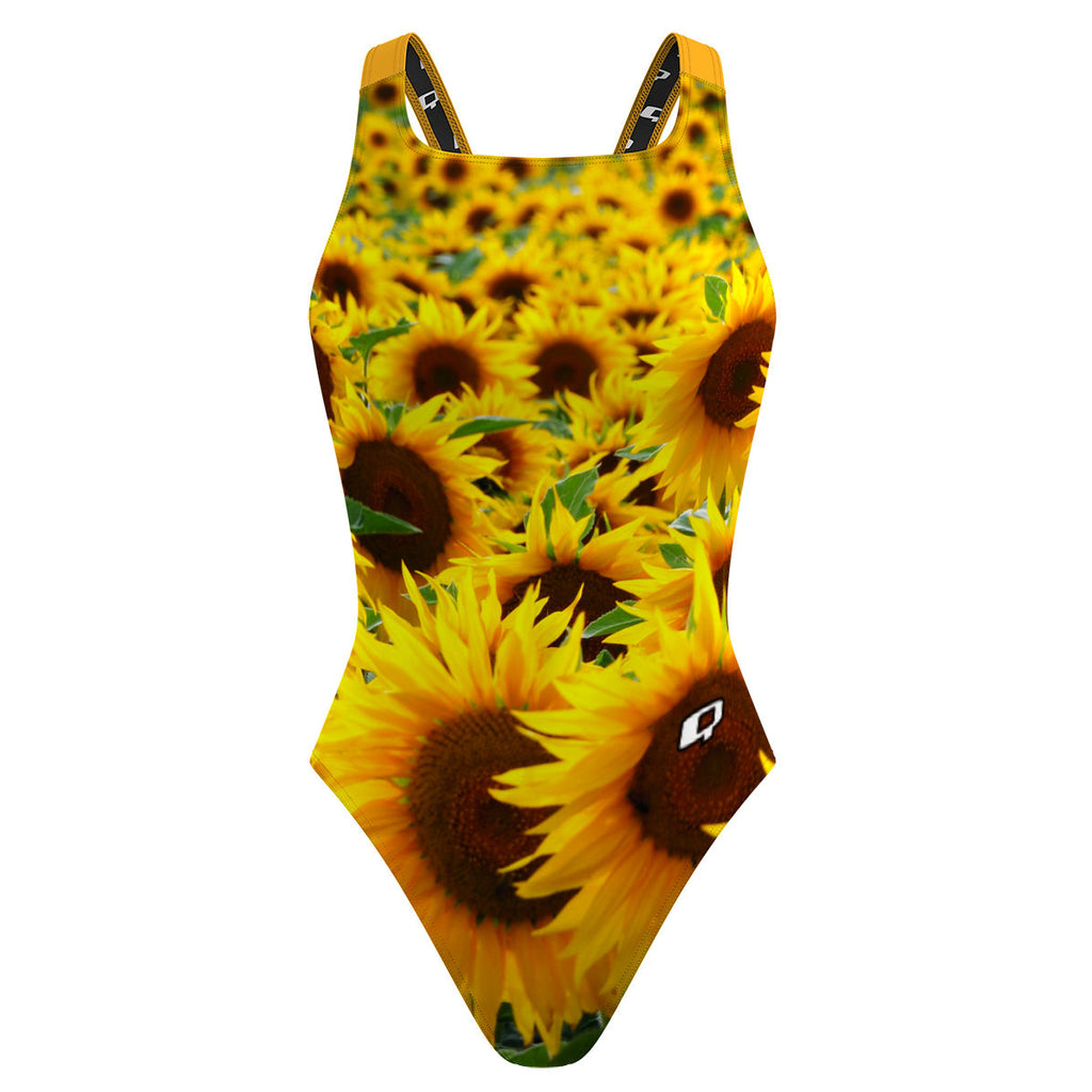 Sunny Sunflowers - Classic Strap Swimsuit