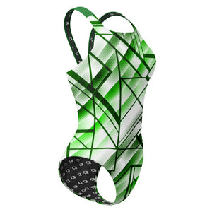 Flying Lines Classic Strap Swimsuit