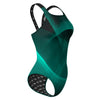 Green Matrix Classic Strap Swimsuit