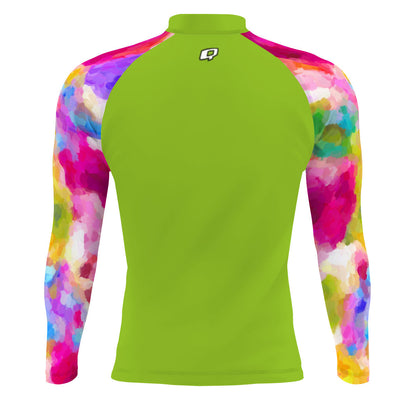 Spring Flowers - Men's Surf UPF50+ Long Sleeve Rash Guard