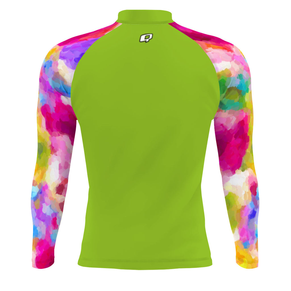 Spring Flowers - Men's Surf UPF50+ Long Sleeve Rash Guard