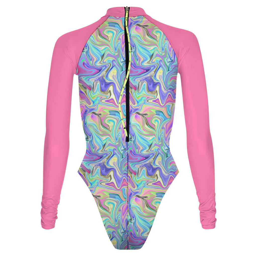 Cotton candy melt - Surf Swimming Suit Cheeky Cut