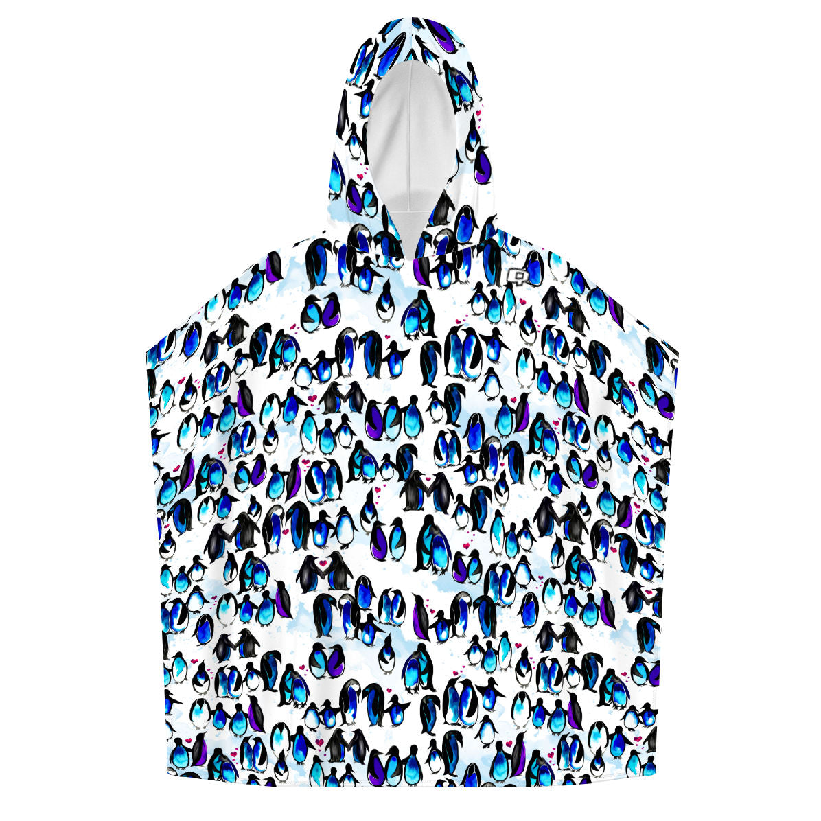 You are my Penguin Personalized Kids Poncho Beach and Pool Towel