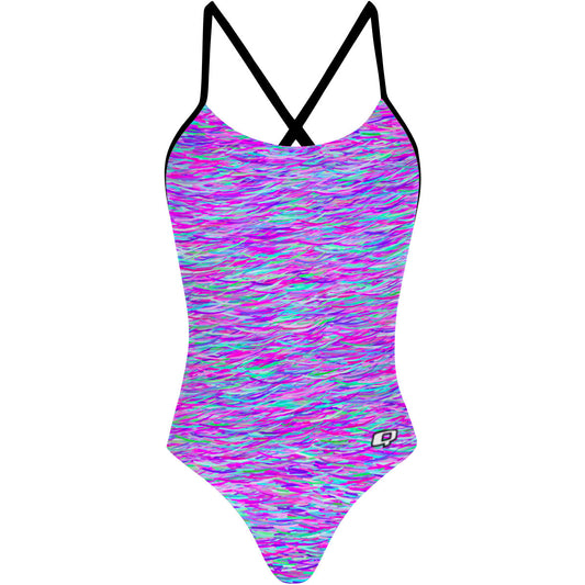 Coral Sea - Tieback One Piece Swimsuit