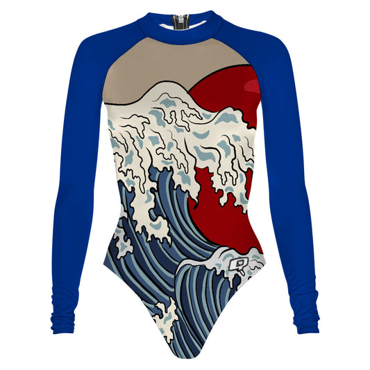 Great wave off kanagawa - Surf Swimming Suit Classic Cut