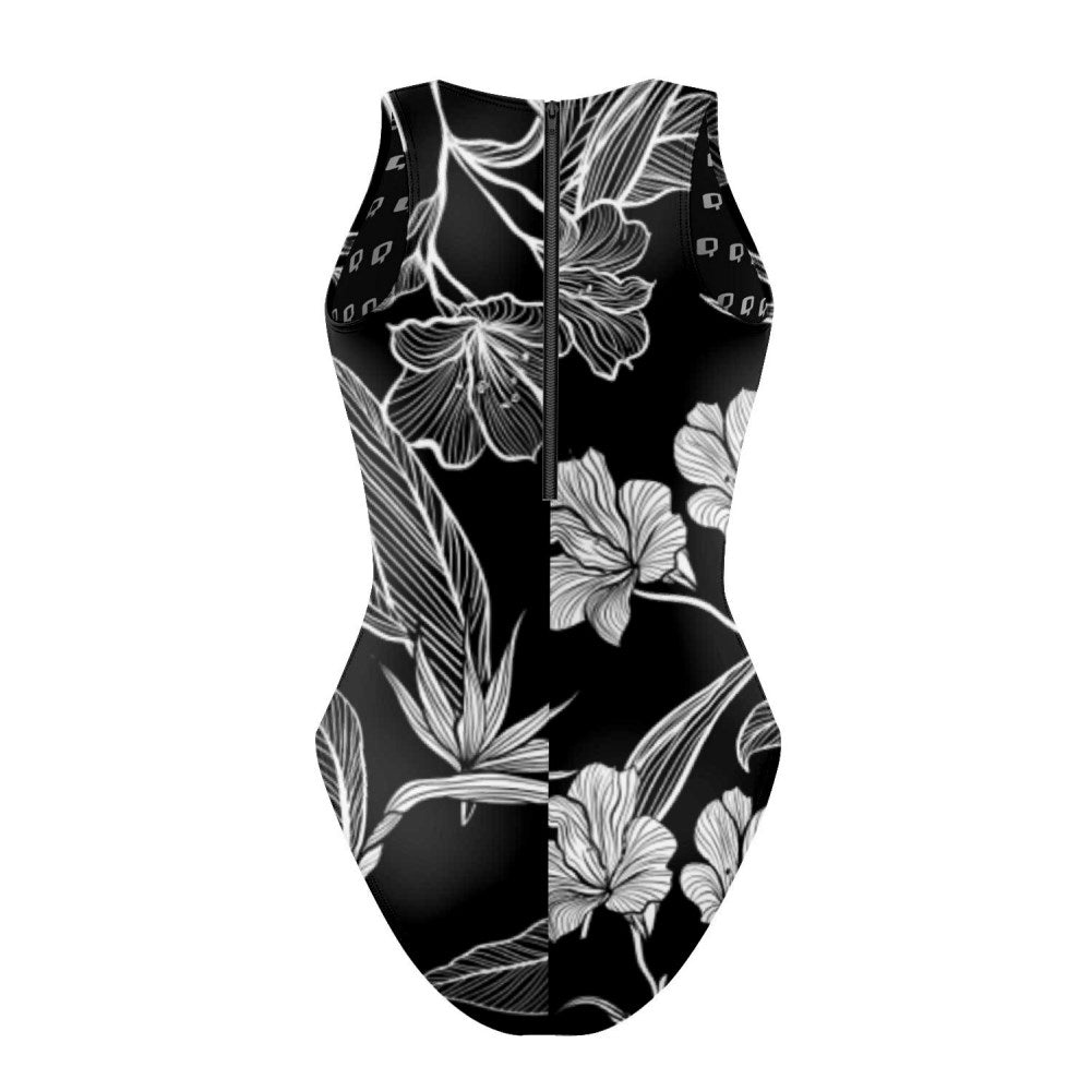 Black and White Flower Waterpolo