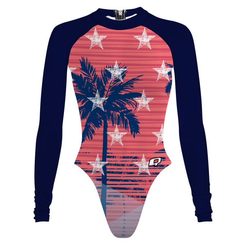 USA stars - Surf Swimming Suit Cheeky Cut