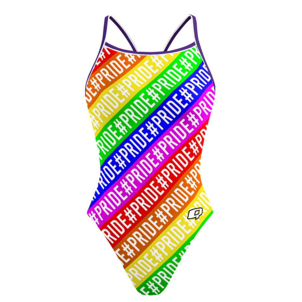 Pride Day Skinny Strap Swimsuit