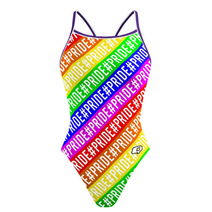 Pride Day Skinny Strap Swimsuit