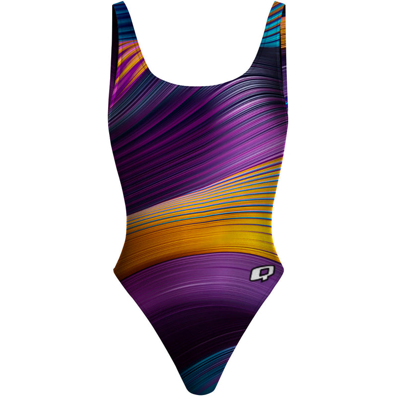 Violet Love - High Hip One Piece Swimsuit