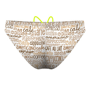 Coffee Lovers - Waterpolo Brief Swimwear