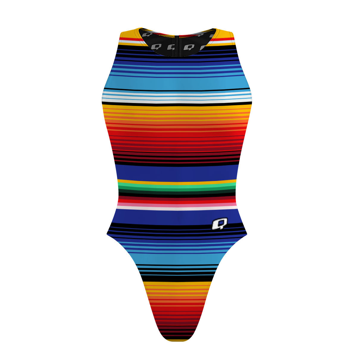 first one - Women Waterpolo Swimsuit Cheeky Cut