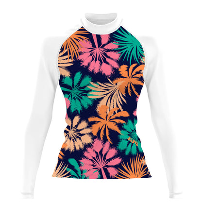 Blue Palms - Women's Surf UPF50+ Long Sleeve Rash Guard