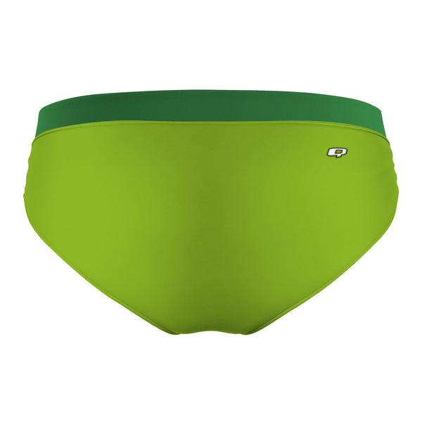 Green Classic Sports Bikini Bottom