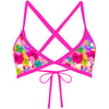 Spring Flowers - Tieback Bikini Top