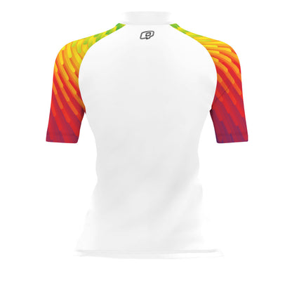 Rainbow - Women's Surf UPF50+ Short Sleeve Rash Guard