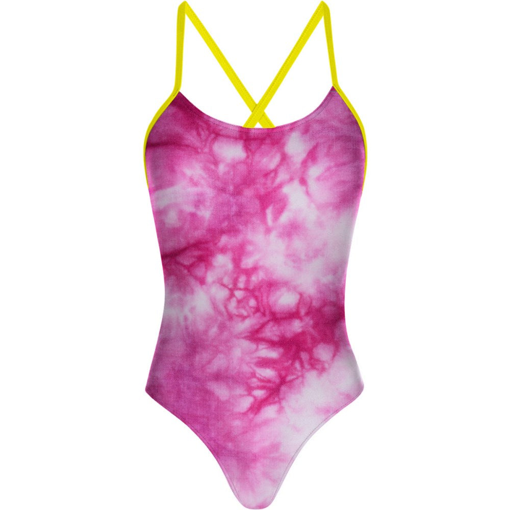 Tie Dye Pink - Tieback One Piece