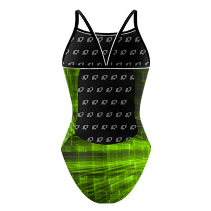 Chlorophyll Lazer - Sunback Tank Swimsuit