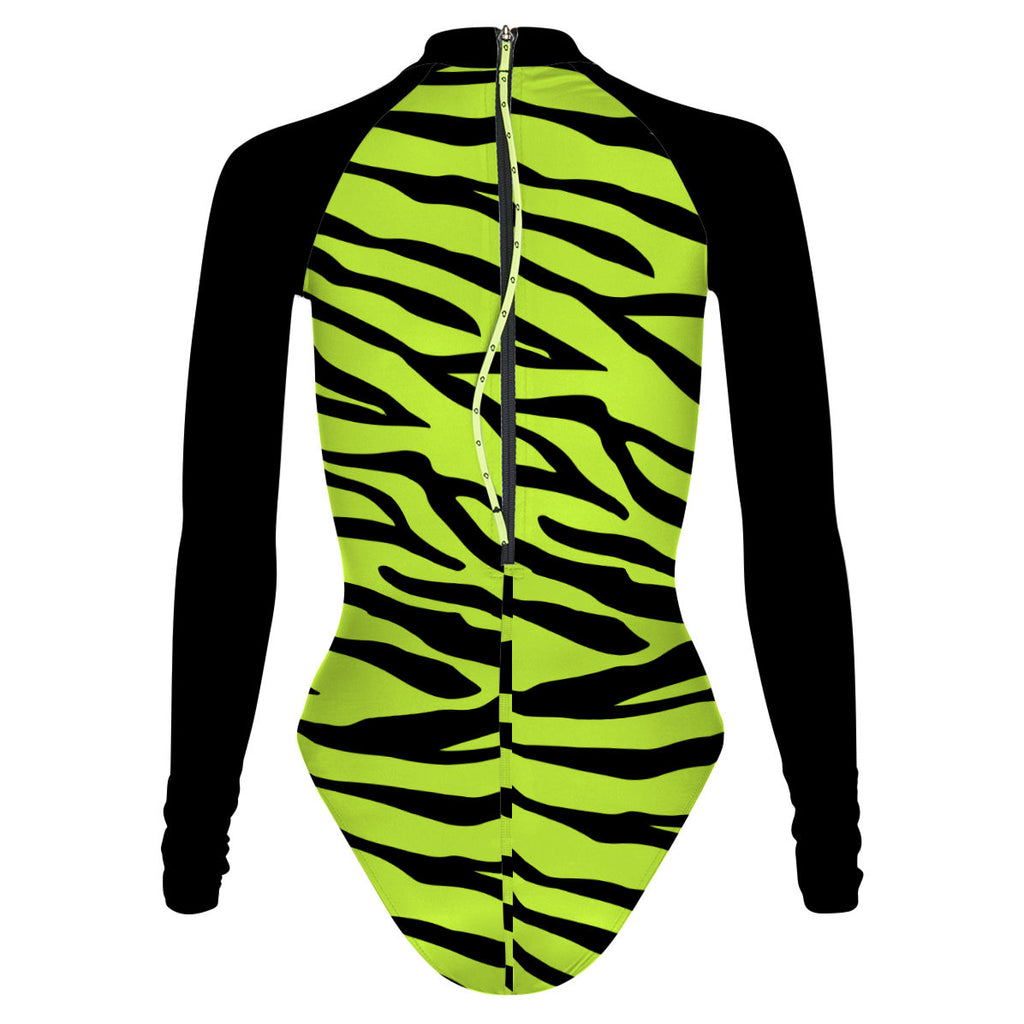 Spring Tiger - Surf Swimsuit Classic Cut