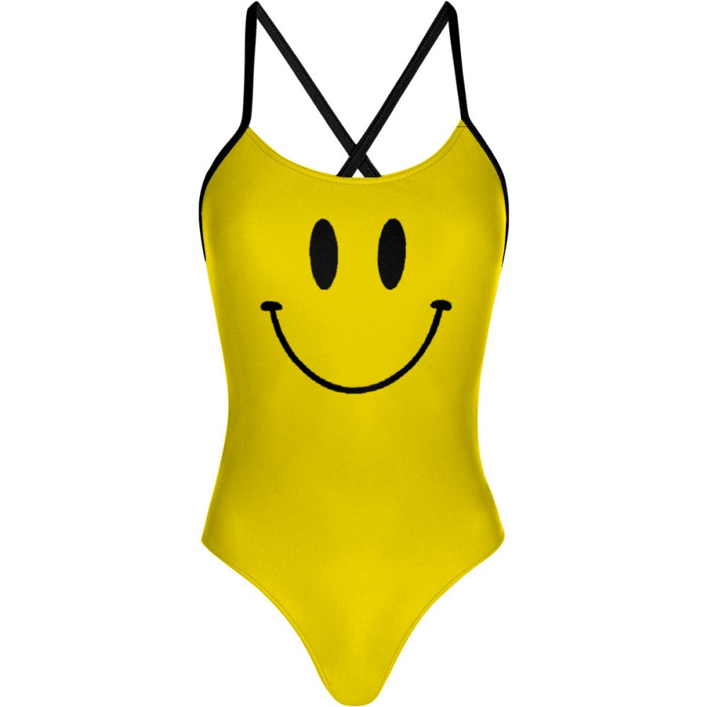 Smiley - Tieback One Piece Swimsuit