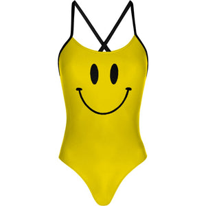 Smiley - Tieback One Piece Swimsuit