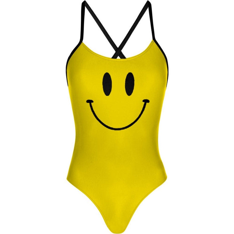 Smiley - Tieback One Piece Swimsuit