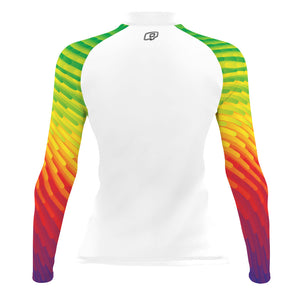 Rainbow - Women's Surf UPF50+ Long Sleeve Rash Guard