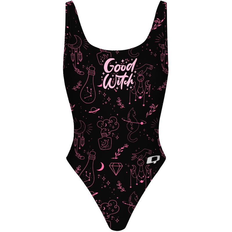Good Witch - High Hip One Piece Swimsuit