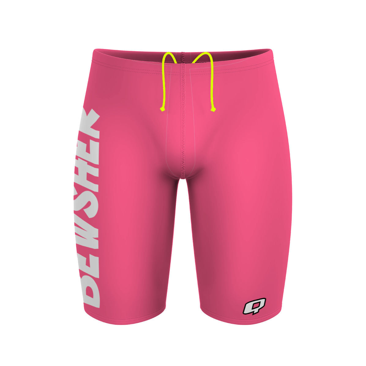 pink QB Jammer Swimsuit