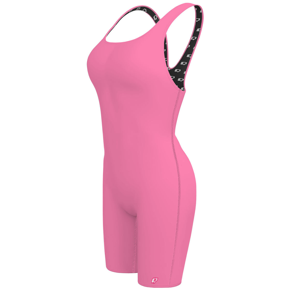 Pink - Classic Strap Long Knee Women Jammer