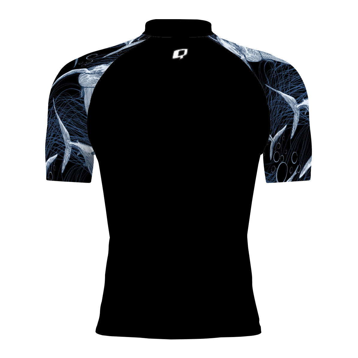 Shark Attack - Men's Surf UPF50+ Short Sleeve Rash Guard