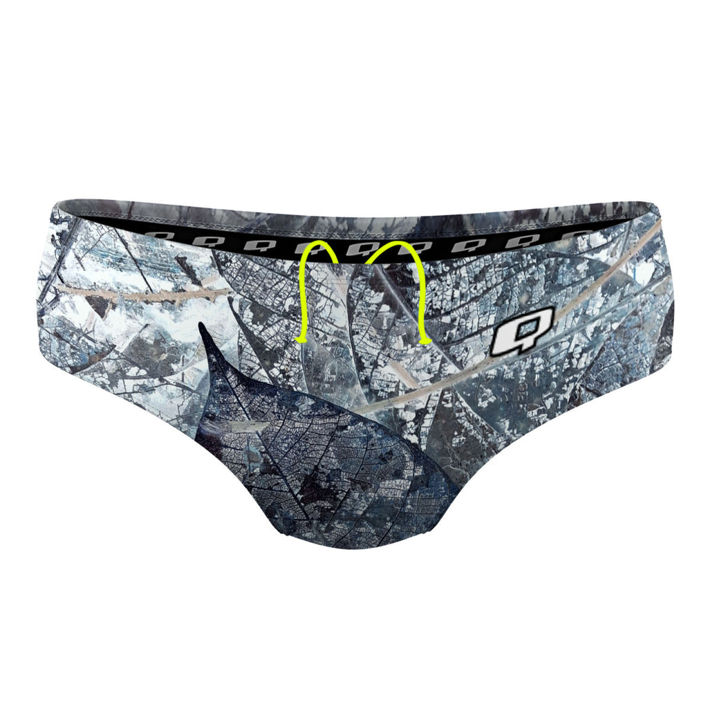 Frozen Winter Leaves - Classic Brief Swimsuit