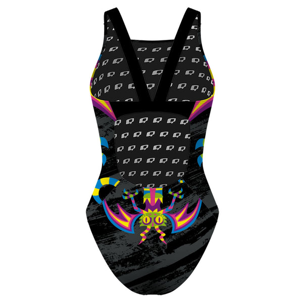 Alebrije Classic Strap Swimsuit, view 2