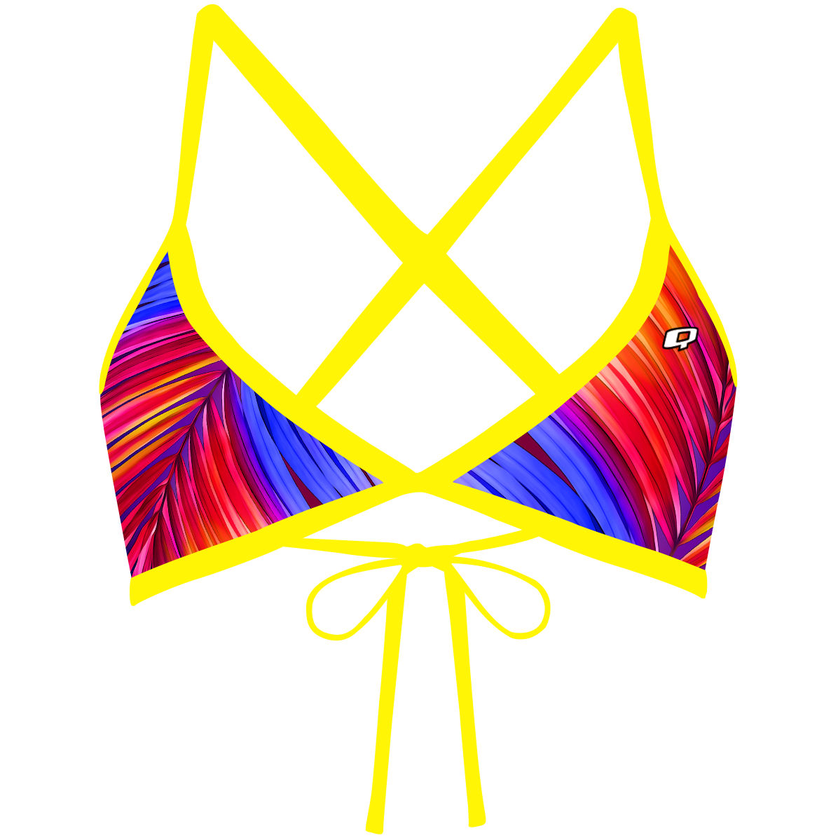 Sunset Palms - Tieback Bikini Top