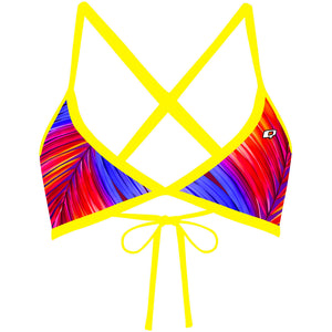 Sunset Palms - Tieback Bikini Top
