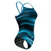 Dynamic Blue - Sunback Tank Swimsuit