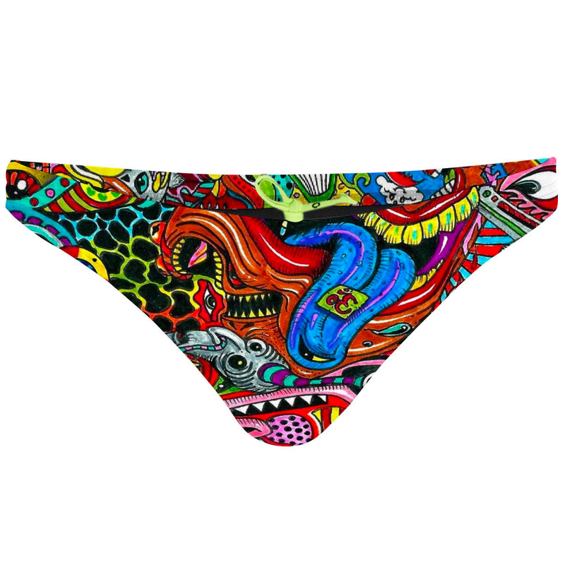 Trippy Hippie - Tieback Bikini Bottom