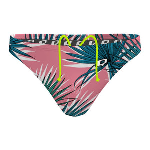 Pink Palm - Waterpolo Brief Swimwear