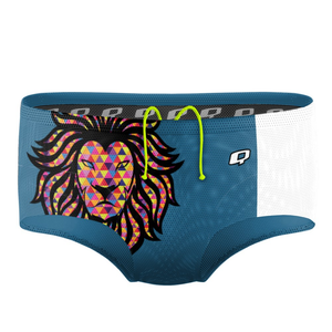 Lion Colors Mesh Drag Swimsuit
