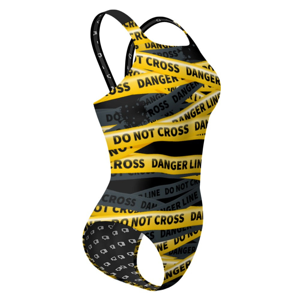 Be safe do not cross Classic Strap