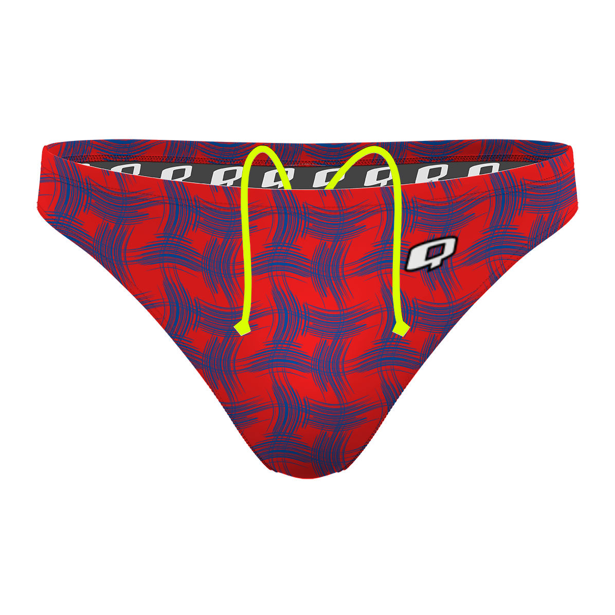 AB34b Red Directionaire - Waterpolo Brief