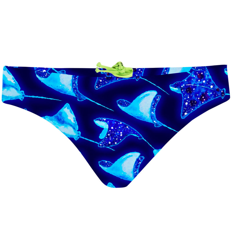 Manta Rays - Bandeau Bikini Bottom